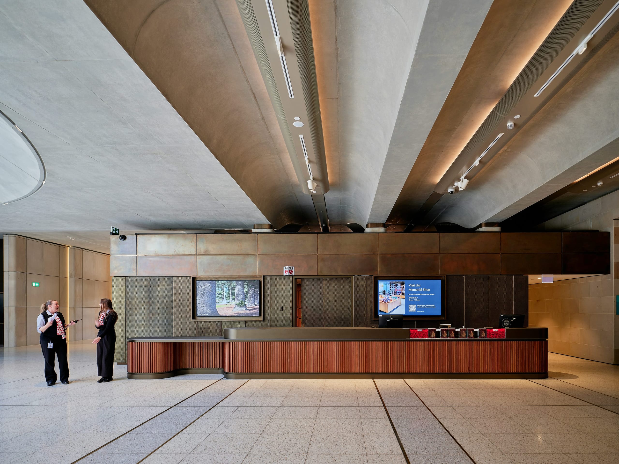 Reception di un edificio aziendale